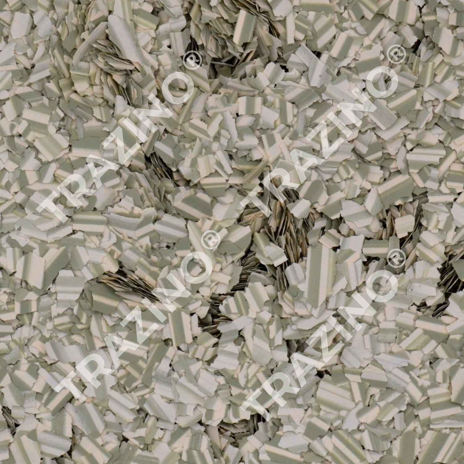 Trazino® Farbchips in zweifarbig Petrol zum Einstreuen für Beschichtungen Trazino® Farbchips in zweifarbig Petrol zum Einstreuen für Beschichtungen